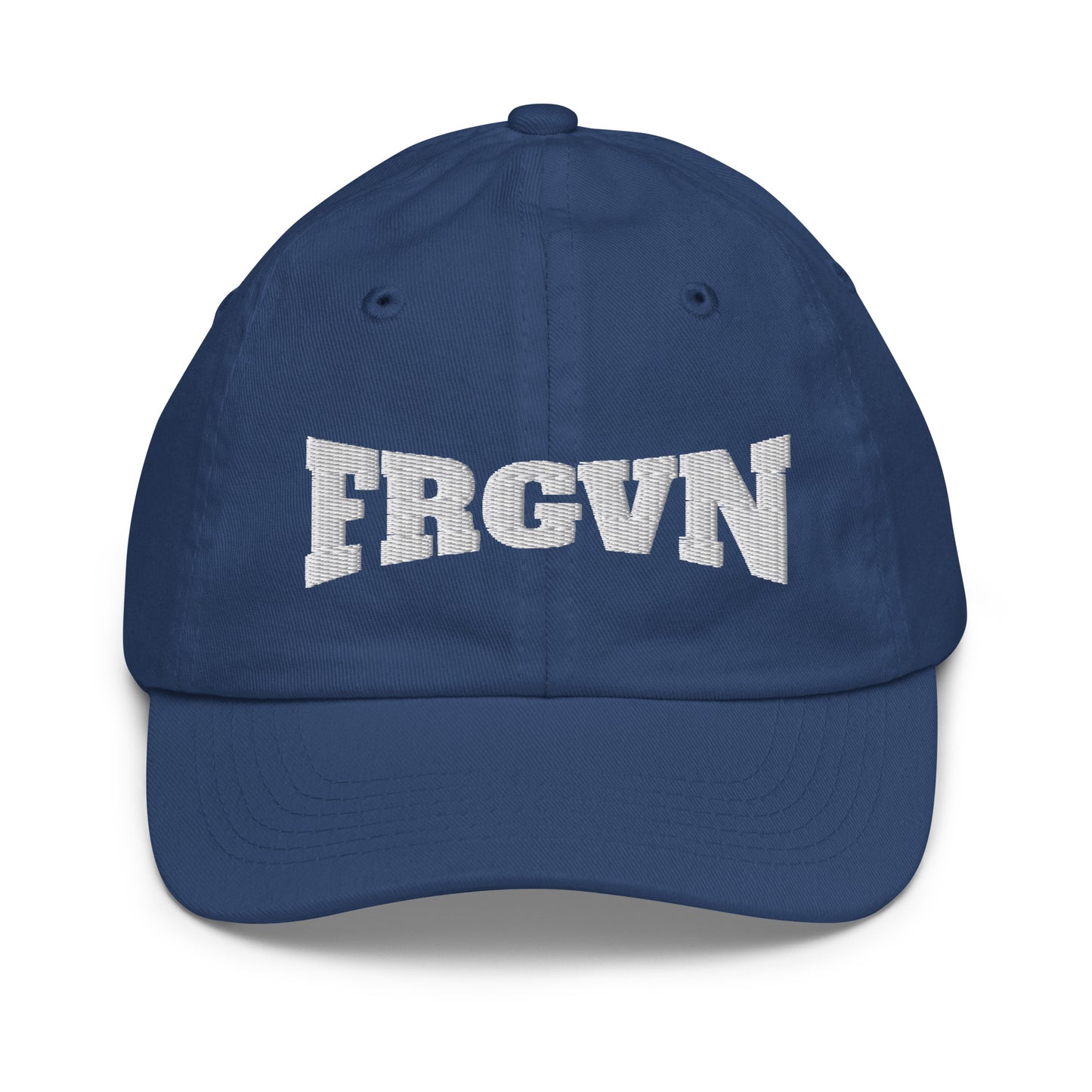 FRGVN (The Fighter Collection) Embroidered Youth baseball cap in White