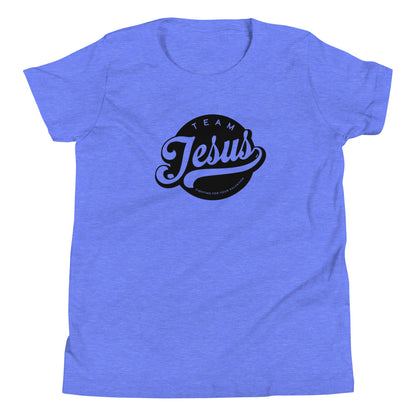 Team Jesus (Black Crest) Youth Short Sleeve T-Shirt