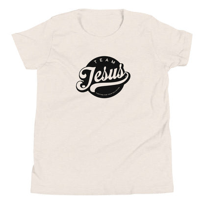 Team Jesus (Black Crest) Youth Short Sleeve T-Shirt