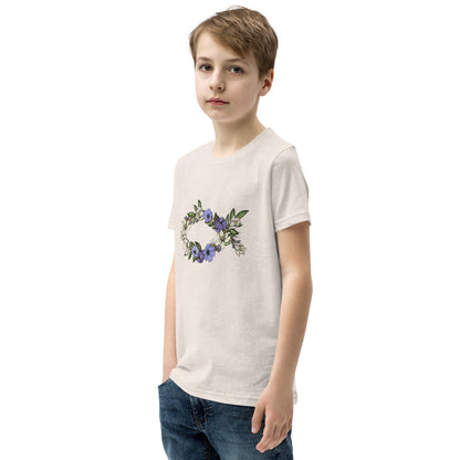 Fish In Bloom (In Bloom Collection) Youth Short Sleeve T-Shirt