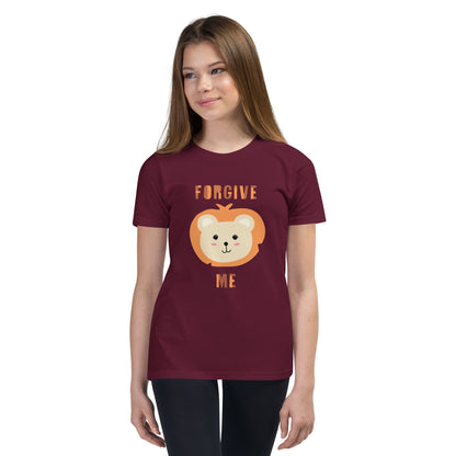 Forgive Me (Lion) Youth Short Sleeve T-Shirt