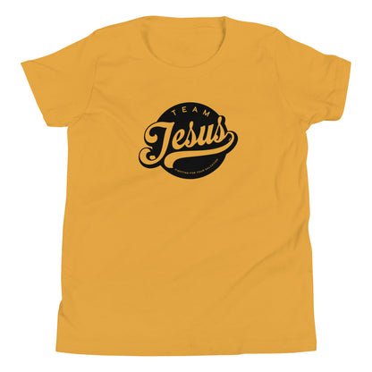 Team Jesus (Black Crest) Youth Short Sleeve T-Shirt