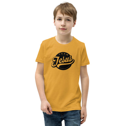 Team Jesus (Black Crest) Youth Short Sleeve T-Shirt