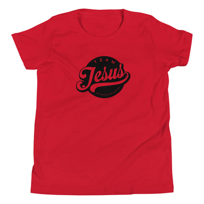 Team Jesus (Black Crest) Youth Short Sleeve T-Shirt