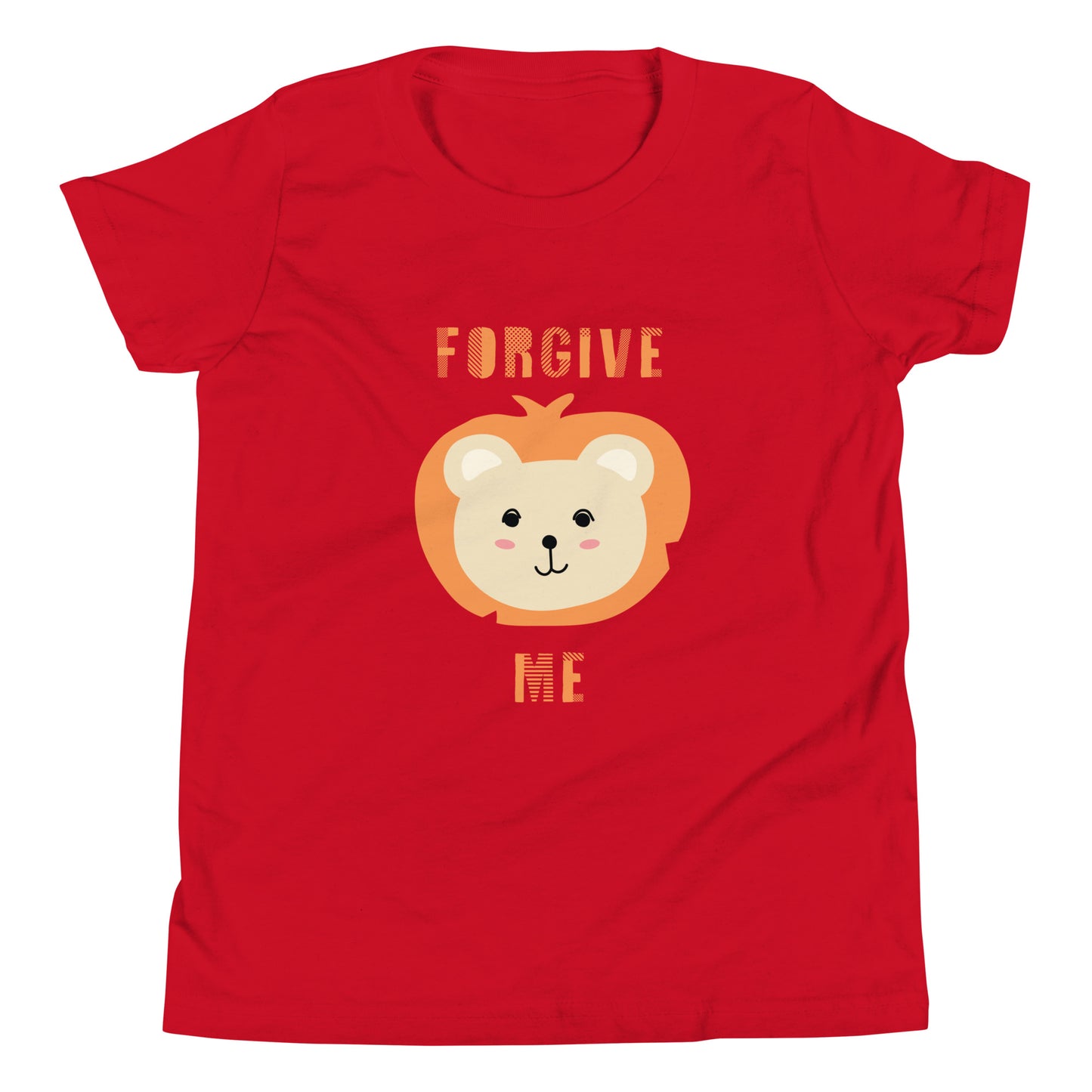 Forgive Me (Lion) Youth Short Sleeve T-Shirt