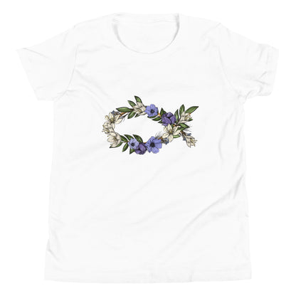 Fish In Bloom (In Bloom Collection) Youth Short Sleeve T-Shirt